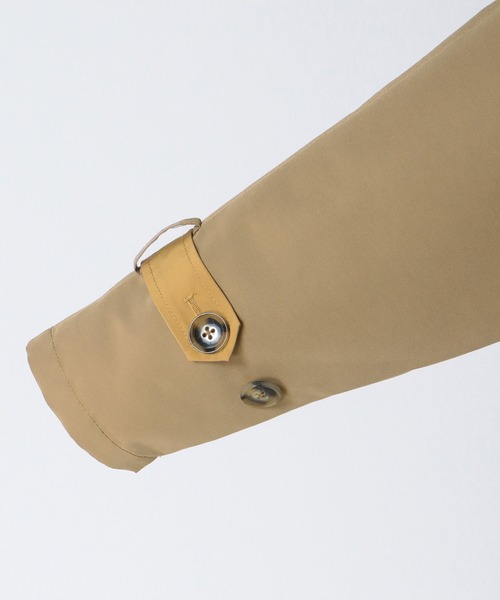 Three Four Time（ｽﾘｰﾌｫｰﾀｲﾑ）の「バイカラーショートトレンチコート（トレンチコート・レディース・ベージュ・FREE）」の20枚目の写真