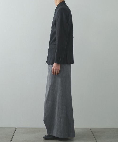 TAAKK（ターク）の「【TAAKK/ターク】Shirt Jacket（テーラードジャケット・メンズ・グレー/ブラック・2/3）」の13枚目の写真