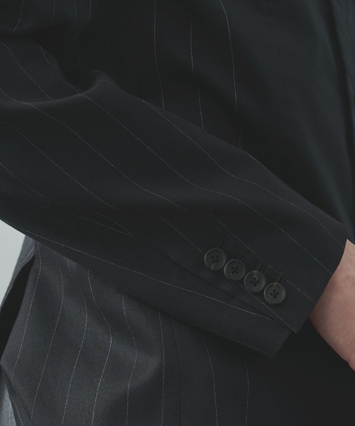 TAAKK（ターク）の「【TAAKK/ターク】Shirt Jacket（テーラードジャケット・メンズ・グレー/ブラック・2/3）」の17枚目の写真