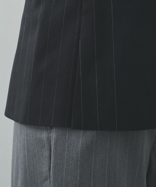TAAKK（ターク）の「【TAAKK/ターク】Shirt Jacket（テーラードジャケット・メンズ・グレー/ブラック・2/3）」の18枚目の写真