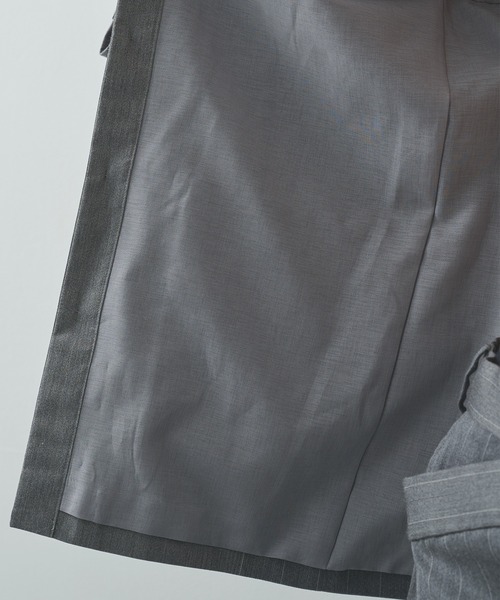 TAAKK（ターク）の「【TAAKK/ターク】Shirt Jacket（テーラードジャケット・メンズ・グレー/ブラック・2/3）」の11枚目の写真