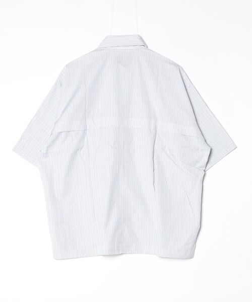 FAT（エフエイティー）の「FIELDRIPE（シャツ/ブラウス・メンズ・グレー/サックスブルー・TITCH(M)/FAT(XL)/SKINNY(L)/JUMBO(XXL)）」の3枚目の写真