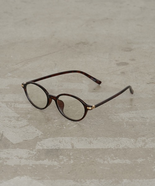 RAY CASSIN(レイカズン)の「オーバルメガネ(メガネ・レディース・ダークブラウン/ブラック・FREE)」の13枚目の写真