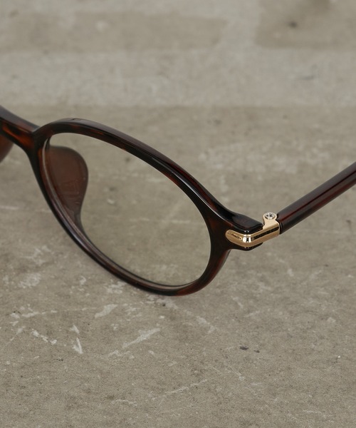 RAY CASSIN(レイカズン)の「オーバルメガネ(メガネ・レディース・ダークブラウン/ブラック・FREE)」の14枚目の写真