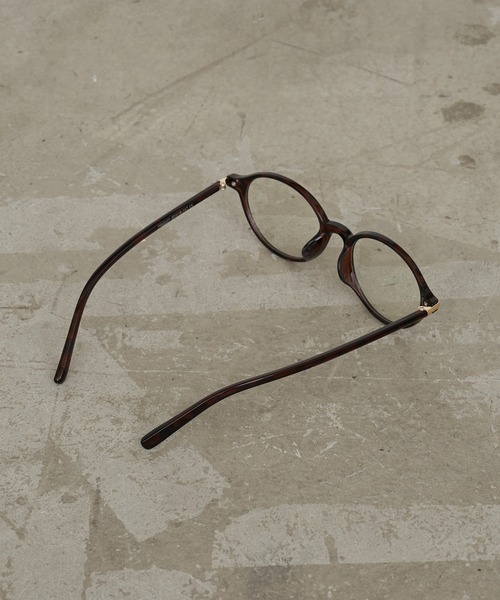 RAY CASSIN(レイカズン)の「オーバルメガネ(メガネ・レディース・ダークブラウン/ブラック・FREE)」の15枚目の写真
