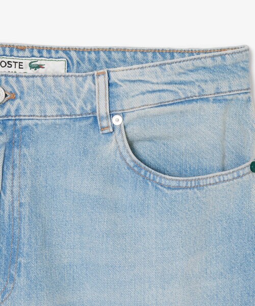 LACOSTE(ラコステ)の「ルーズフィットオーガニックコットンデニムパンツ(デニムパンツ・メンズ・ライトブルー・31/32/33)」の11枚目の写真