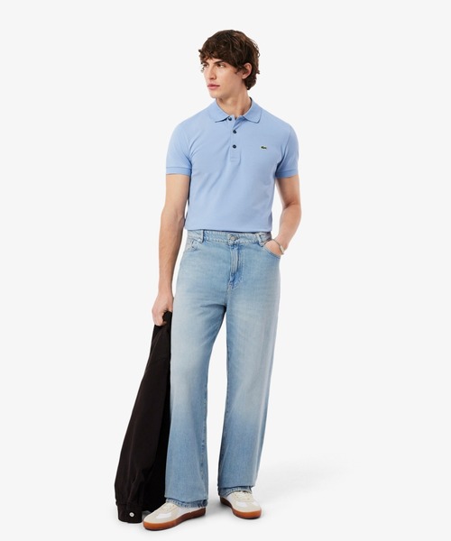 LACOSTE(ラコステ)の「ルーズフィットオーガニックコットンデニムパンツ(デニムパンツ・メンズ・ライトブルー・31/32/33)」の2枚目の写真