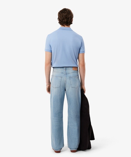 LACOSTE(ラコステ)の「ルーズフィットオーガニックコットンデニムパンツ(デニムパンツ・メンズ・ライトブルー・31/32/33)」の3枚目の写真