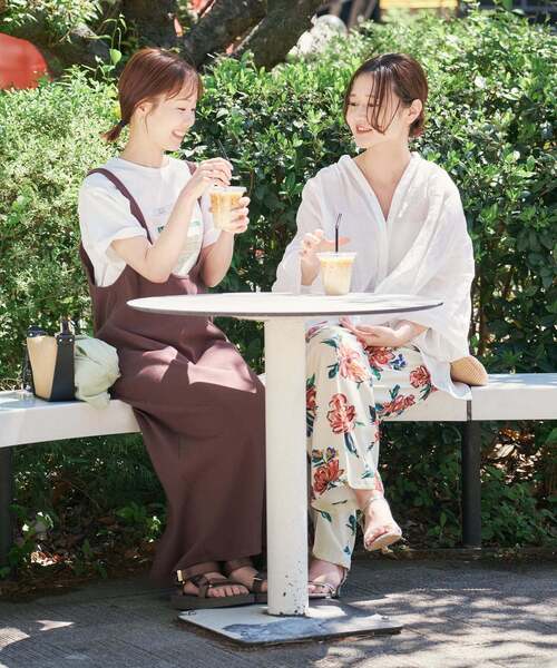 SLOBE IENA(スローブイエナ)の「《追加》ラミースキッパーシャツ(シャツ/ブラウス・レディース・ホワイト/ピンク/ブラック/サックスブルー・FREE)」の20枚目の写真