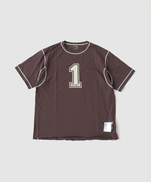 SATISFY(サティスファイ)の「SATISFY(サティスファイ) Softcell Cordura Tシャツ(Tシャツ/カットソー・メンズ・ブラック/ブラウン・MEDIUM/LARGE)」の2枚目の写真