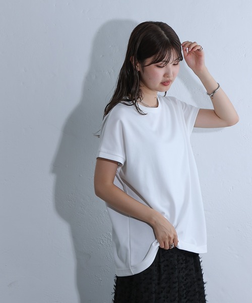 COLONY 2139(コロニートゥーワンスリーナイン)の「エンザイムダンボールドロップショルダープルオーバー(Tシャツ/カットソー・レディース・ブラウン/ホワイト/チャコールグレー/ブラック・MEDIUM/SMALL)」の8枚目の写真