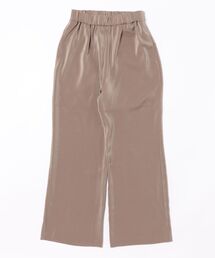 abahouse mavie | セミフレアサテンイージーパンツ(その他パンツ)