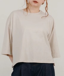 ワイドシルエットショートTシャツ【IROHANI】