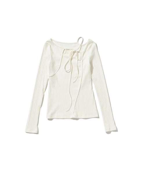 LOTSYOU(ロッツユー)の「Kate Moss String top Ivory(Tシャツ/カットソー・レディース・その他・O/S)」の1枚目の写真