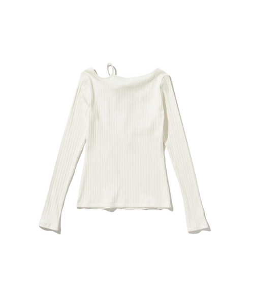 LOTSYOU(ロッツユー)の「Kate Moss String top Ivory(Tシャツ/カットソー・レディース・その他・O/S)」の2枚目の写真