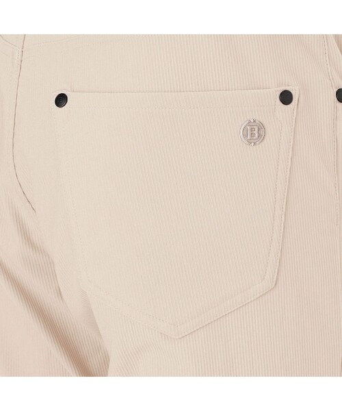 BRIEFING（ブリーフィング）の「【BRIEFING GOLF／ブリーフィングゴルフ】MEN’S NYLON CORDUROY 5-POCKETS PANTS（その他パンツ・メンズ・サンドベージュ/ストライプ/ブラック・L/M/XL）」の5枚目の写真