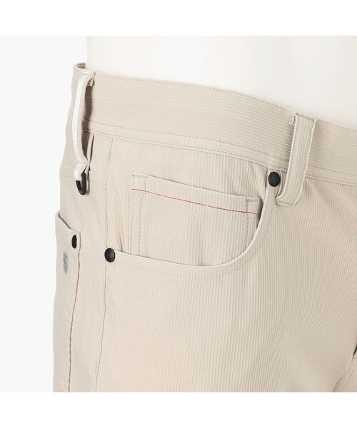 BRIEFING（ブリーフィング）の「【BRIEFING GOLF／ブリーフィングゴルフ】MEN’S NYLON CORDUROY 5-POCKETS PANTS（その他パンツ・メンズ・サンドベージュ/ストライプ/ブラック・L/M/XL）」の8枚目の写真