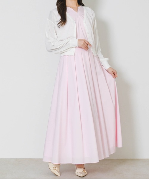 31 Sons de mode(トランテアン ソン ドゥ モード)の「2026春夏新作 Vネックシアーカーディガン(カーディガン/ボレロ・レディース・ブラック/ピンク/オフホワイト/ブルー・フリ-)」の20枚目の写真