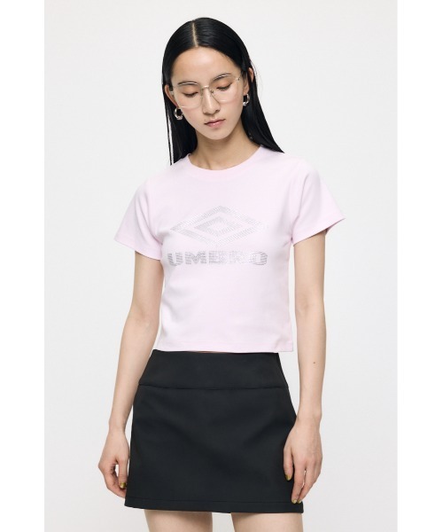 U/M RHINESTONE FIT Tシャツ（Tシャツ/カットソー）｜MOUSSY（マウジー