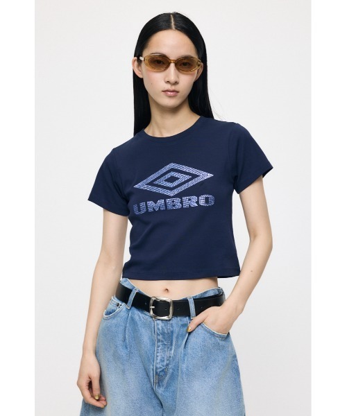 U/M RHINESTONE FIT Tシャツ（Tシャツ/カットソー）｜MOUSSY（マウジー