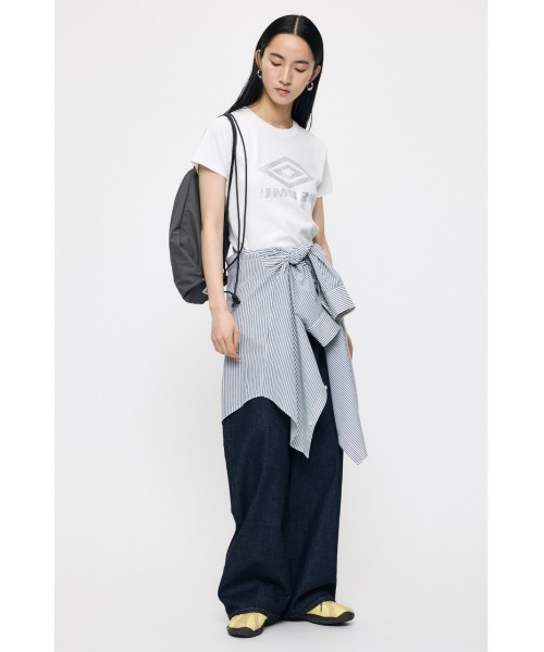U/M RHINESTONE FIT Tシャツ（Tシャツ/カットソー）｜MOUSSY（マウジー