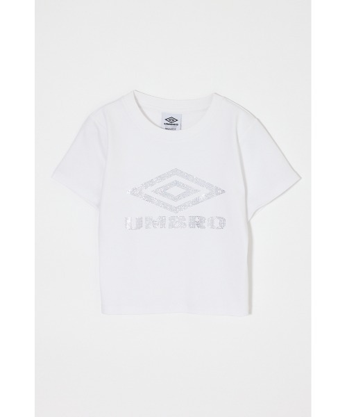 U/M RHINESTONE FIT Tシャツ（Tシャツ/カットソー）｜MOUSSY（マウジー