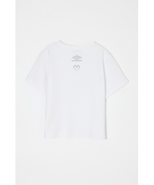 MOUSSY U/M RHINESTONE FIT TEE 白 U/M RHINESTONE FIT Tシャツ（Tシャツ/カットソー）｜MOUSSY（マウジー