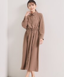 ITS'DEMO | 【UVケア/接触冷感/吸水速乾】ロールアップ袖ワンピース(ワンピース)