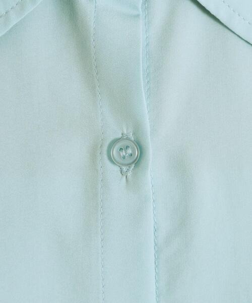 ITS'DEMO（イッツデモ）の「【UVケア／接触冷感／吸水速乾】ロールアップ袖ワンピース（ワンピース・レディース・ライトブルー/ブラウン系/ネイビー/ナチュラル・00）」の18枚目の写真