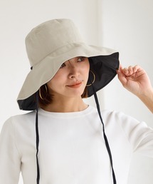 ROPE' PICNIC（ロペピクニック）の「【W by Wpc./ダブリュ バイ ダブリュピーシー】UVカット接触冷感つば広ハット/イージーケア（ハット）」