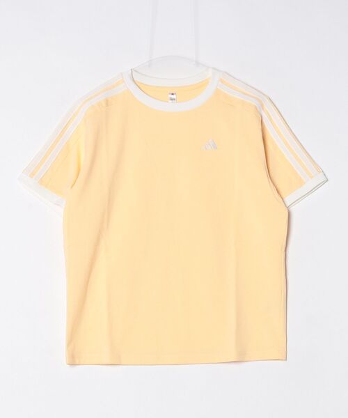 adidas(アディダス)の「【別注】アディダス adidas W SS TEE AP 限定コラボ(Tシャツ/カットソー・レディース・ダークグレー/ブルー/オフホワイト/オレンジ・S/M/L/XL)」の9枚目の写真