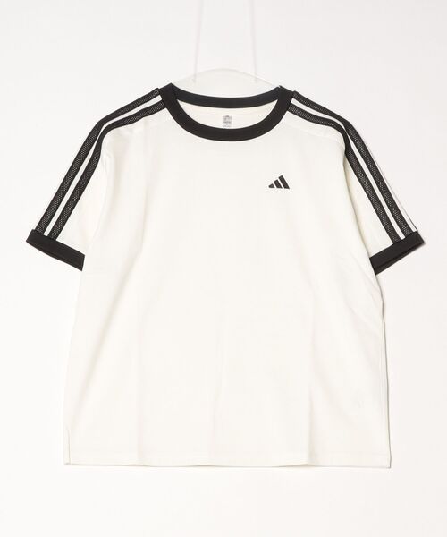 adidas(アディダス)の「【別注】アディダス adidas W SS TEE AP 限定コラボ(Tシャツ/カットソー・レディース・ダークグレー/ブルー/オフホワイト/オレンジ・S/M/L/XL)」の11枚目の写真