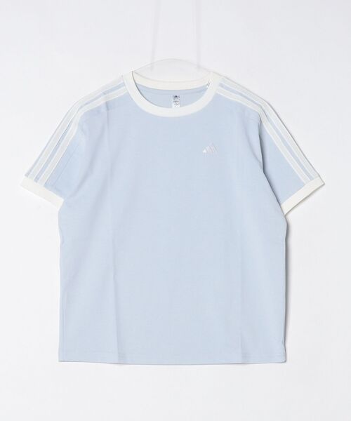 adidas(アディダス)の「【別注】アディダス adidas W SS TEE AP 限定コラボ(Tシャツ/カットソー・レディース・ダークグレー/ブルー/オフホワイト/オレンジ・S/M/L/XL)」の12枚目の写真