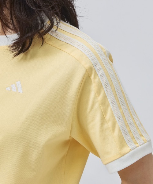 adidas(アディダス)の「【別注】アディダス adidas W SS TEE AP 限定コラボ(Tシャツ/カットソー・レディース・ダークグレー/ブルー/オフホワイト/オレンジ・S/M/L/XL)」の18枚目の写真
