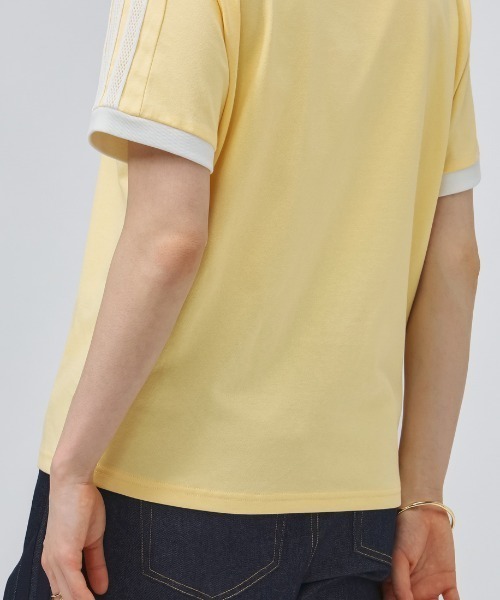 adidas(アディダス)の「【別注】アディダス adidas W SS TEE AP 限定コラボ(Tシャツ/カットソー・レディース・ダークグレー/ブルー/オフホワイト/オレンジ・S/M/L/XL)」の17枚目の写真