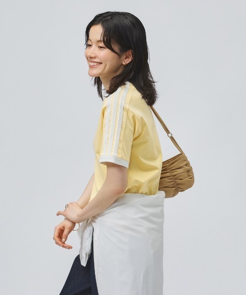 adidas(アディダス)の「【別注】アディダス adidas W SS TEE AP 限定コラボ(Tシャツ/カットソー・レディース・ダークグレー/ブルー/オフホワイト/オレンジ・S/M/L/XL)」の20枚目の写真