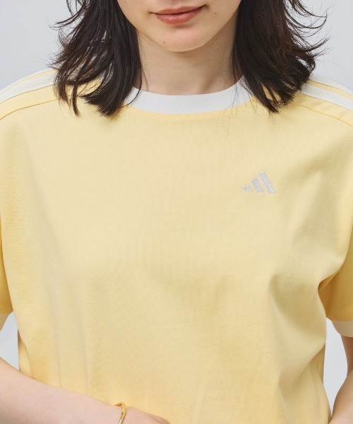 adidas(アディダス)の「【別注】アディダス adidas W SS TEE AP 限定コラボ(Tシャツ/カットソー・レディース・ダークグレー/ブルー/オフホワイト/オレンジ・S/M/L/XL)」の15枚目の写真