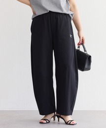 PUAL CE CIN（ピュアルセシン）の「接触冷感・抗菌カットソーカーブシルエットパンツ（スウェットパンツ）」