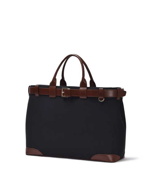 NONOVERSTIC(ノンオーバースティック)の「Navy Field Bag (L)(トートバッグ・レディース・その他・FREE)」の1枚目の写真