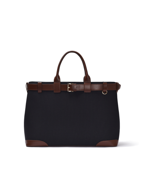 NONOVERSTIC(ノンオーバースティック)の「Navy Field Bag (L)(トートバッグ・レディース・その他・FREE)」の2枚目の写真