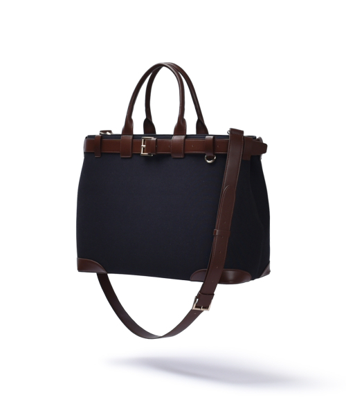NONOVERSTIC(ノンオーバースティック)の「Navy Field Bag (L)(トートバッグ・レディース・その他・FREE)」の4枚目の写真