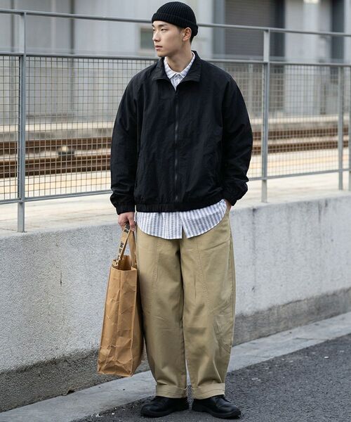 ARTISTWEAR（アーティストウェア）の「[ATW] ボリュームワイドフィットコットンカーブドパンツ - 2カラー（その他パンツ・レディース・ベージュ/チャコール・SMALL/MEDIUM/LARGE/X-LARGE/XX-LARGE）」の18枚目の写真