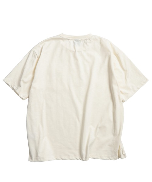 GERRY(ジェリー)の「GERRY (ジェリー) Tシャツ 半袖 胸ポケット ブランドロゴ スラブ生地 天竺生地 クルーネック カットソー GE26SU13(Tシャツ/カットソー・メンズ・ブラック/アイボリー/ブラウン・LL/L/M)」の11枚目の写真