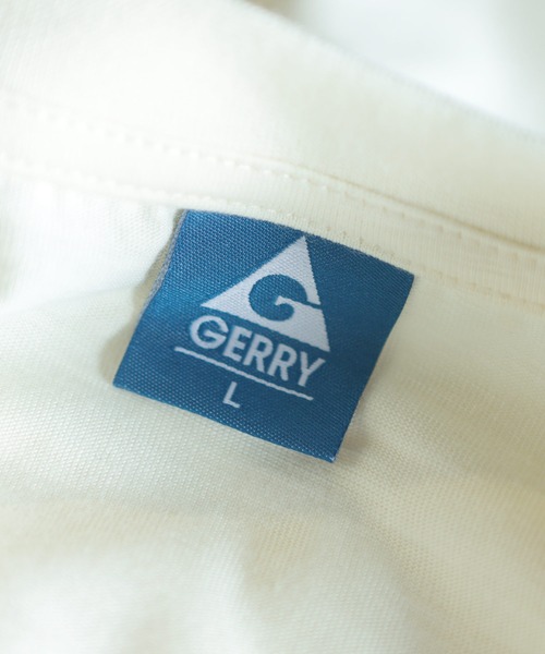 GERRY(ジェリー)の「GERRY (ジェリー) Tシャツ 半袖 胸ポケット ブランドロゴ スラブ生地 天竺生地 クルーネック カットソー GE26SU13(Tシャツ/カットソー・メンズ・ブラック/アイボリー/ブラウン・LL/L/M)」の15枚目の写真