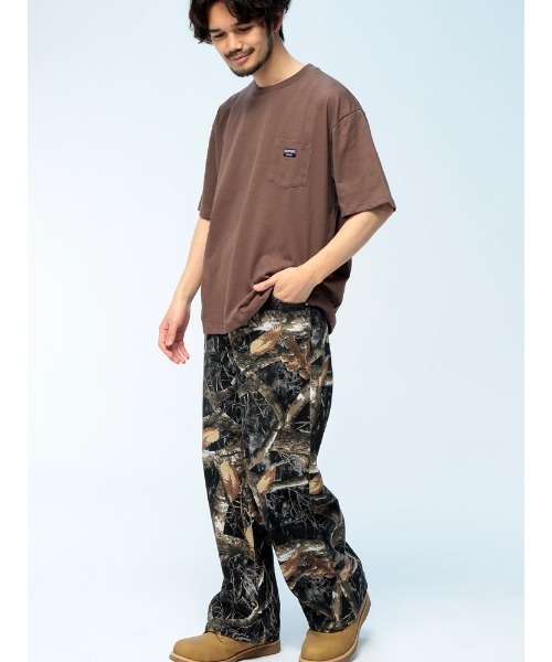 GERRY(ジェリー)の「GERRY (ジェリー) Tシャツ 半袖 胸ポケット ブランドロゴ スラブ生地 天竺生地 クルーネック カットソー GE26SU13(Tシャツ/カットソー・メンズ・ブラック/アイボリー/ブラウン・LL/L/M)」の4枚目の写真