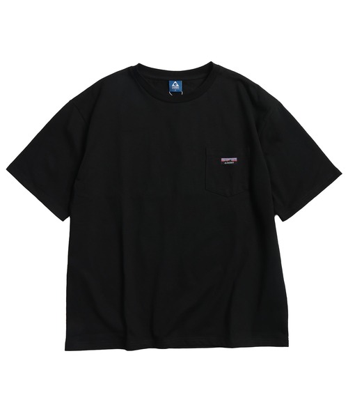 GERRY(ジェリー)の「GERRY (ジェリー) Tシャツ 半袖 胸ポケット ブランドロゴ スラブ生地 天竺生地 クルーネック カットソー GE26SU13(Tシャツ/カットソー・メンズ・ブラック/アイボリー/ブラウン・LL/L/M)」の6枚目の写真