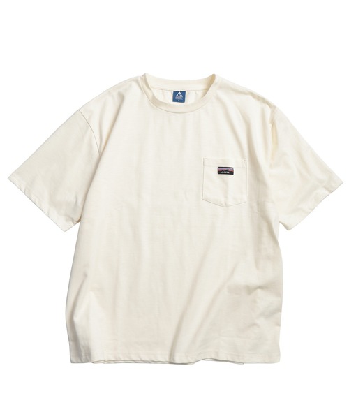 GERRY(ジェリー)の「GERRY (ジェリー) Tシャツ 半袖 胸ポケット ブランドロゴ スラブ生地 天竺生地 クルーネック カットソー GE26SU13(Tシャツ/カットソー・メンズ・ブラック/アイボリー/ブラウン・LL/L/M)」の20枚目の写真