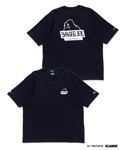 NEW ERA(ニューエラ)の「XLARGE×NEW ERA PERFORMANCE S/S TEE(Tシャツ/カットソー・メンズ・ホワイト/ブラック・XL/S/L/M)」の1枚目の写真
