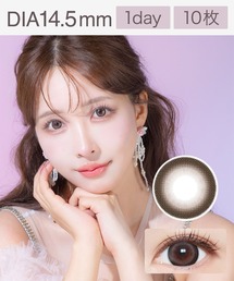 Majette（マジェット）の「Majette RELAX 1day マリアージュブラウン（10枚入り）（コンタクトレンズ・カラコン）」