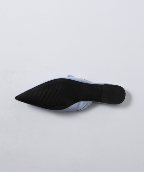 eL（エル）の「【eL】Satin Flat Mules/670003（サンダル・レディース・ブルー系その他/ブラック・MEDIUM/LARGE）」の13枚目の写真